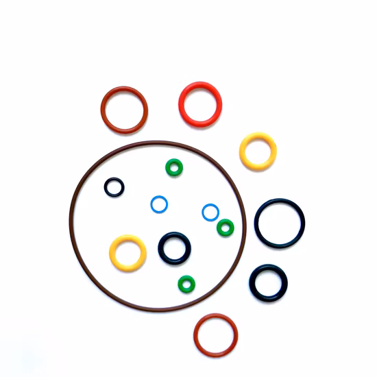 Parte personalizada O do selo de borracha de silicone do Cr Sil do OEM NBR EPDM FKM