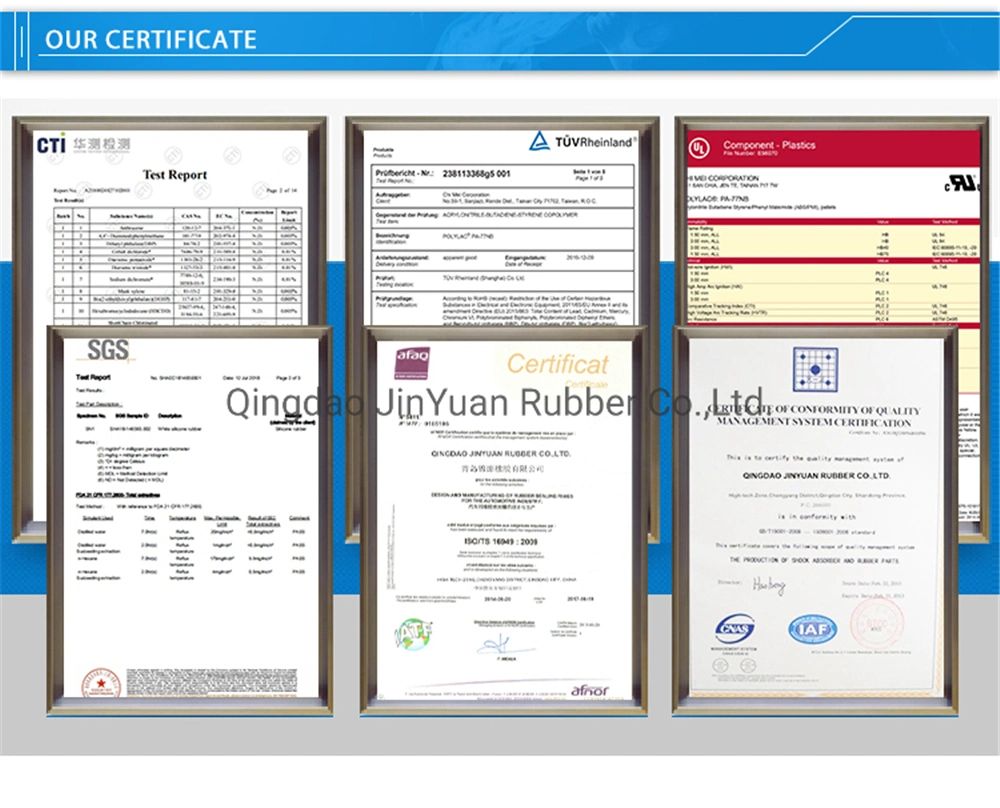 Customized High Temperature Resistance Silicone Rubber Sealing Gasket